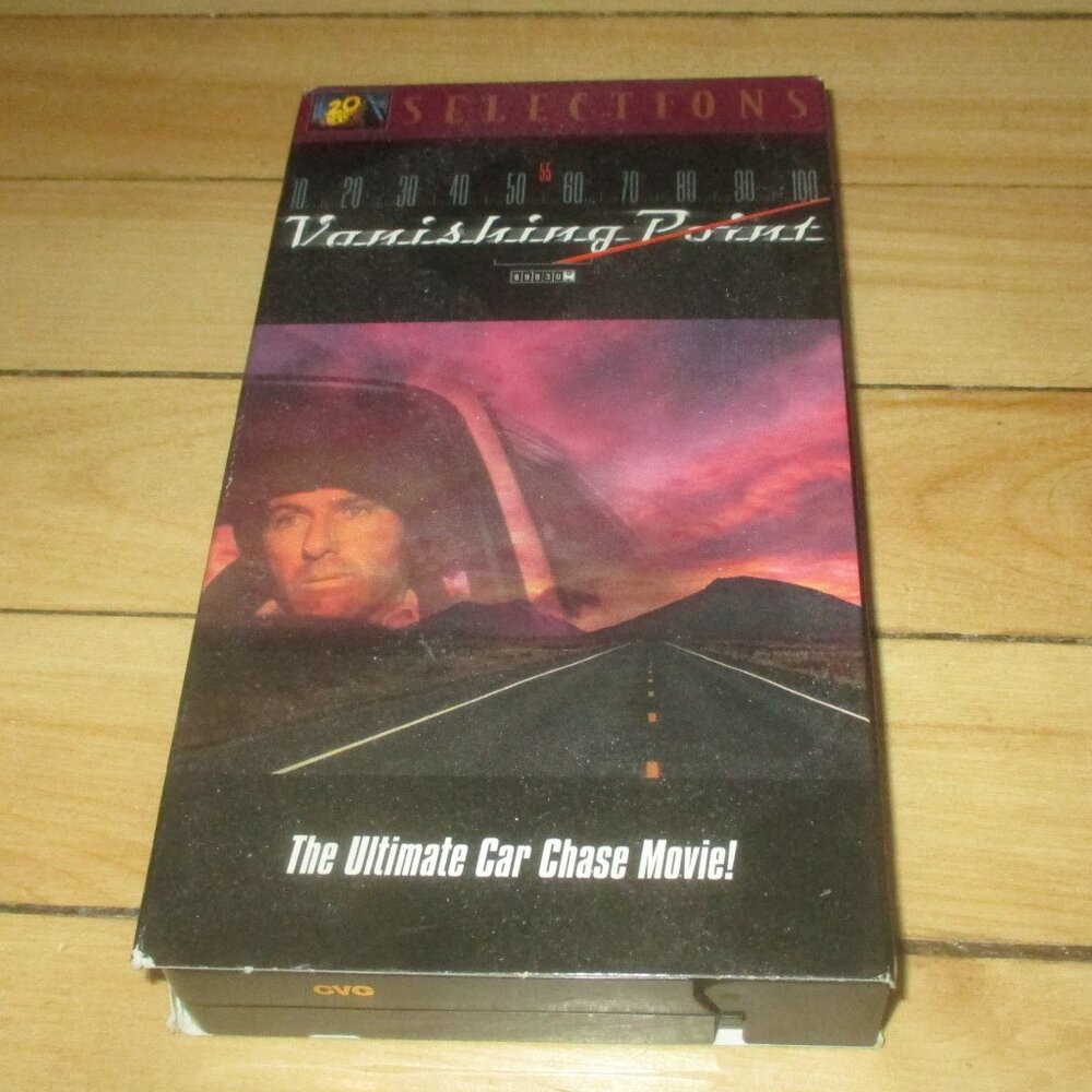 Vanishing Point (VHS, 1998, 20 the Century Fox) Barry Newman Dean Jagger